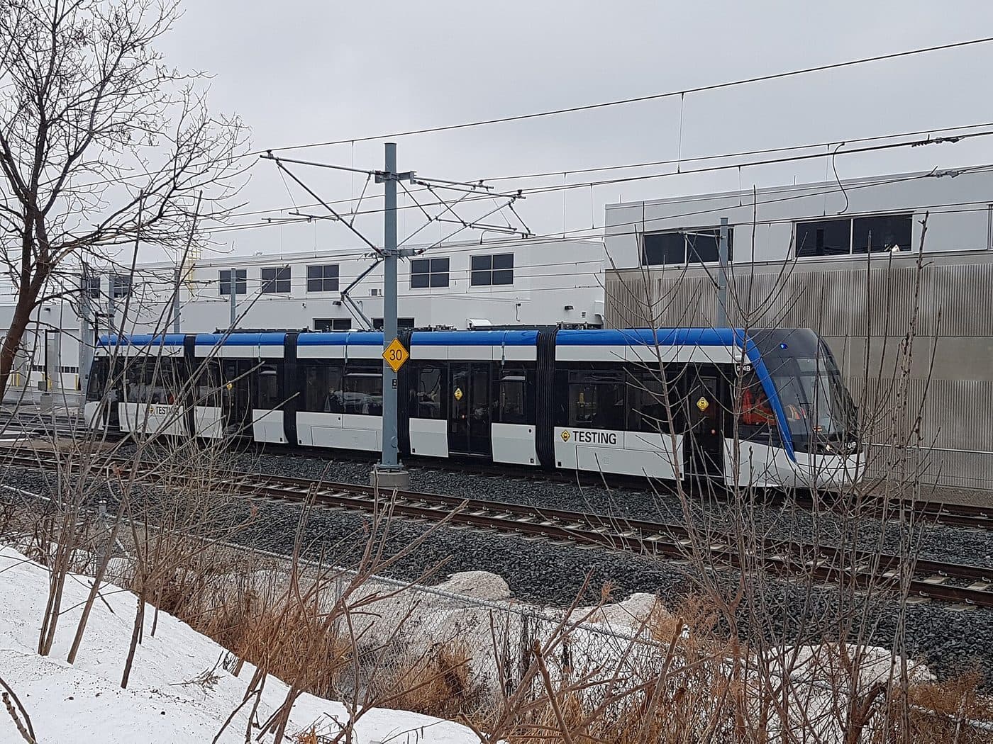 ION light rail in Kitchener-Waterloo